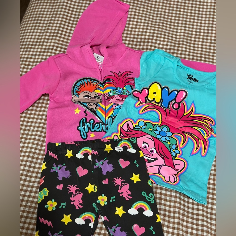 Trolls toddler set